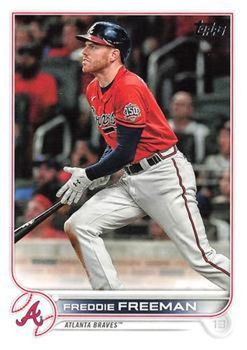 #236 Freddie Freeman - Atlanta Braves - 2022 Topps Baseball