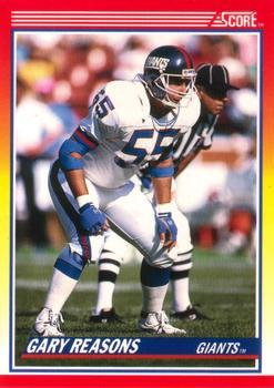 #236 Gary Reasons - New York Giants - 1990 Score Football