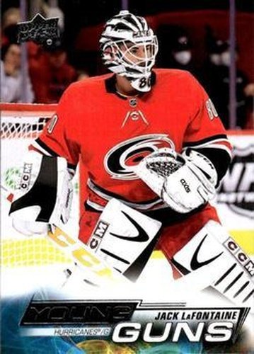 #236 Jack LaFontaine - Carolina Hurricanes - 2022-23 Upper Deck Hockey