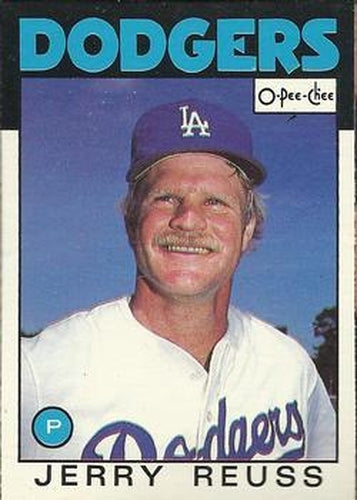 #236 Jerry Reuss - Los Angeles Dodgers - 1986 O-Pee-Chee Baseball