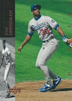 #236 Jose Offerman - Los Angeles Dodgers - 1994 Upper Deck Baseball