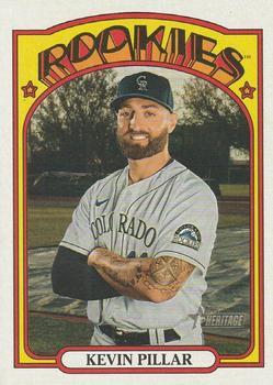 #236 Kevin Pillar - Colorado Rockies - 2021 Topps Heritage Baseball