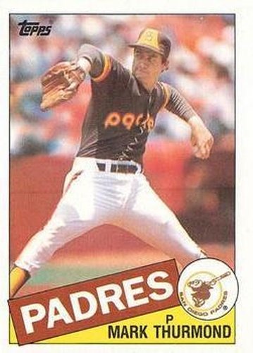#236 Mark Thurmond - San Diego Padres - 1985 Topps Baseball