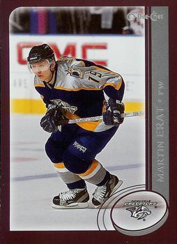 #236 Martin Erat - Nashville Predators - 2002-03 O-Pee-Chee Hockey
