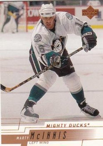 #236 Marty McInnis - Anaheim Mighty Ducks - 2000-01 Upper Deck Hockey