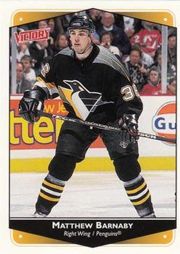 #236 Matthew Barnaby - Pittsburgh Penguins - 1999-00 Upper Deck Victory Hockey
