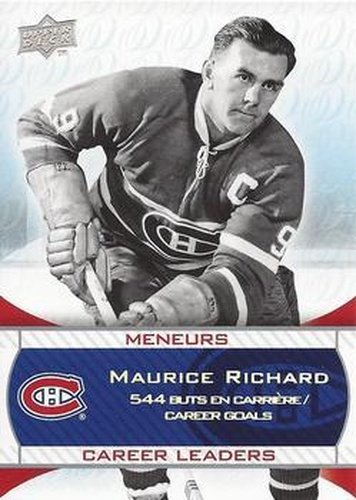 #236 Maurice Richard - Montreal Canadiens - 2008-09 Upper Deck Montreal Canadiens Centennial Hockey