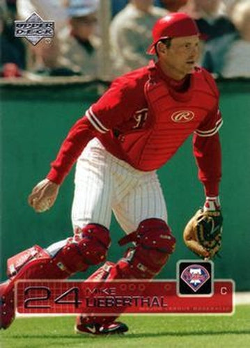 #236 Mike Lieberthal - Philadelphia Phillies - 2003 Upper Deck Baseball