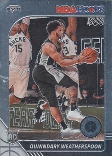 #236 Quinndary Weatherspoon - San Antonio Spurs - 2019-20 Hoops Premium Stock Basketball