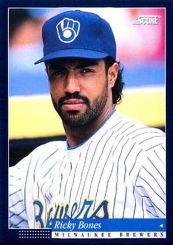 #236 Ricky Bones - Milwaukee Brewers -1994 Score Baseball