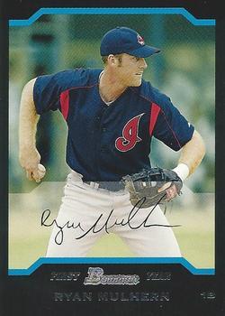 #236 Ryan Mulhern - Cleveland Indians - 2004 Bowman Baseball