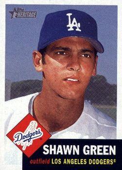 #236 Shawn Green - Los Angeles Dodgers - 2002 Topps Heritage Baseball