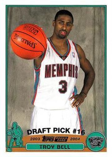#236 Troy Bell - Memphis Grizzlies - 2003-04 Topps Basketball