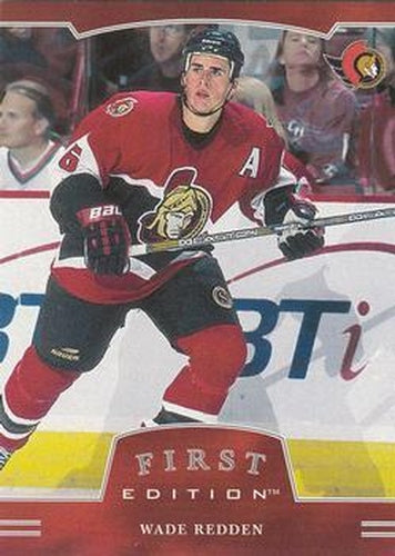 #236 Wade Redden - Ottawa Senators - 2002-03 Be a Player First Edition Hockey