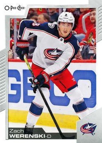 #236 Zach Werenski - Columbus Blue Jackets - 2020-21 O-Pee-Chee Hockey
