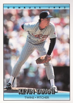 #236 Kevin Tapani - Minnesota Twins - 1992 Donruss Baseball