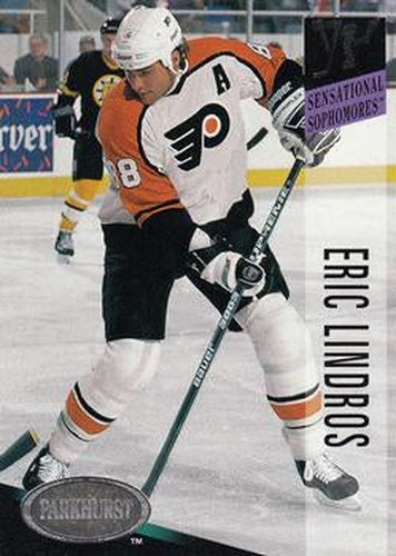 #236 Eric Lindros - Philadelphia Flyers - 1993-94 Parkhurst Hockey