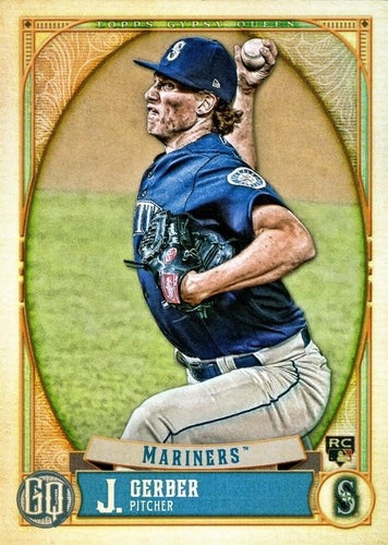 #236 Joey Gerber - Seattle Mariners - 2021 Topps Gypsy Queen Baseball