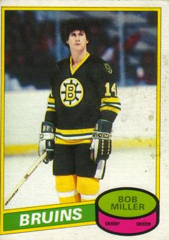 #236 Bob Miller - Boston Bruins - 1980-81 O-Pee-Chee Hockey