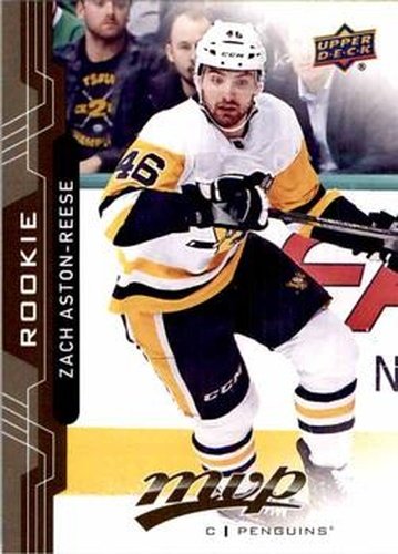 #236 Zach Aston-Reese - Pittsburgh Penguins - 2018-19 Upper Deck MVP Hockey