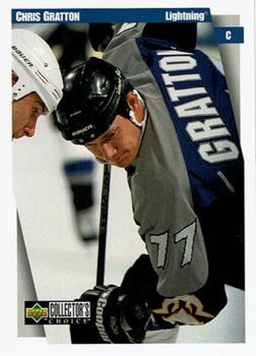 #236 Chris Gratton - Tampa Bay Lightning - 1997-98 Collector's Choice Hockey
