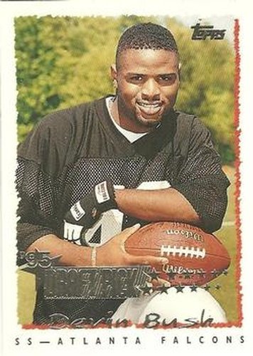 #236 Devin Bush - Atlanta Falcons - 1995 Topps Football