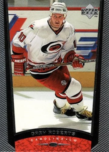 #236 Gary Roberts - Carolina Hurricanes - 1998-99 Upper Deck Hockey