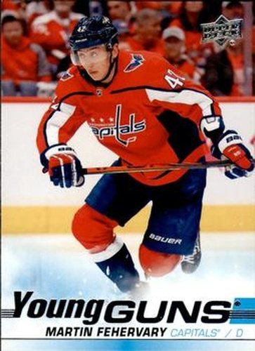 #236 Martin Fehervary - Washington Capitals - 2019-20 Upper Deck Hockey