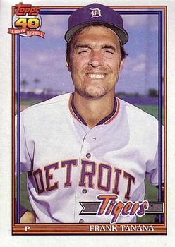 #236 Frank Tanana - Detroit Tigers - 1991 O-Pee-Chee Baseball