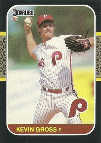 #236 Kevin Gross - Philadelphia Phillies - 1987 Donruss Baseball