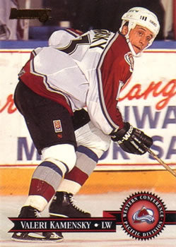 #236 Valeri Kamensky - Colorado Avalanche - 1995-96 Donruss Hockey
