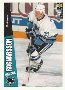 #236 Marcus Ragnarsson - San Jose Sharks - 1996-97 Collector's Choice Hockey