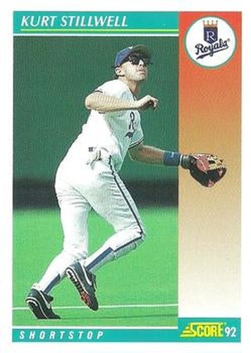#236 Kurt Stillwell - Kansas City Royals - 1992 Score Baseball