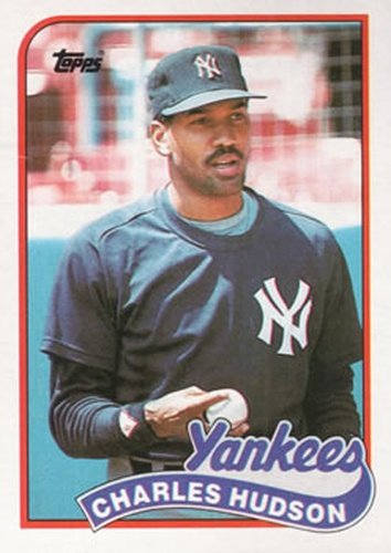 #236 Charles Hudson - New York Yankees - 1989 Topps Baseball