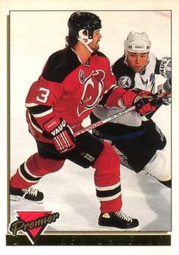 #236 Ken Daneyko - New Jersey Devils - 1993-94 O-Pee-Chee Premier Hockey - Gold