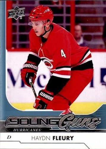 #236 Haydn Fleury - Carolina Hurricanes - 2017-18 Upper Deck Hockey
