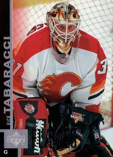 #236 Rick Tabaracci - Calgary Flames - 1997-98 Upper Deck Hockey