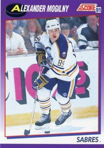 #236 Alexander Mogilny - Buffalo Sabres - 1991-92 Score American Hockey
