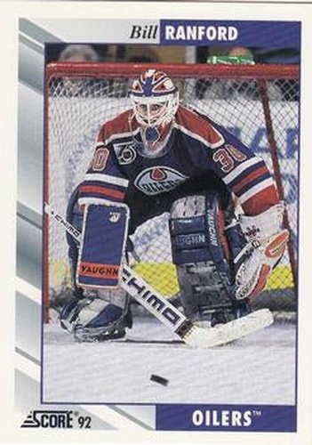 #236 Bill Ranford - Edmonton Oilers - 1992-93 Score USA Hockey