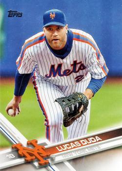 #236a Lucas Duda - New York Mets - 2017 Topps Baseball