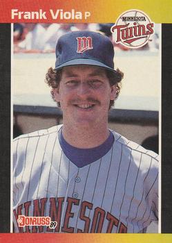 #237 Frank Viola - Minnesota Twins - 1989 Donruss Baseball