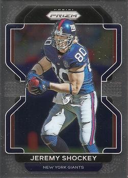 #237 Jeremy Shockey - New York Giants - 2021 Panini Prizm Football
