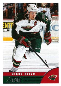 #237 Mikko Koivu - Minnesota Wild - 2013-14 Score Hockey