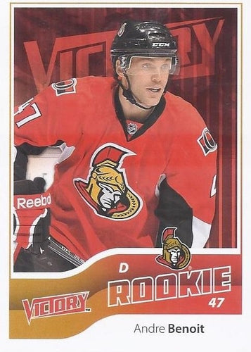 #237 Andre Benoit - Ottawa Senators - 2011-12 Upper Deck Victory Hockey