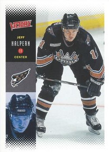 #237 Jeff Halpern - Washington Capitals - 2000-01 Upper Deck Victory Hockey