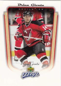 #237 Brian Gionta - New Jersey Devils - 2005-06 Upper Deck MVP Hockey