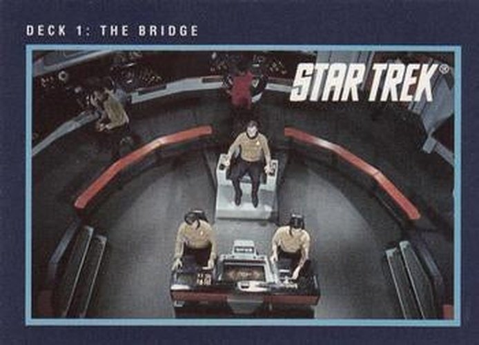 #237 Deck 1: The Bridge - 1991 Impel Star Trek 25th Anniversary