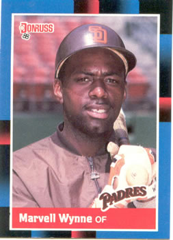 #237 Marvell Wynne - San Diego Padres - 1988 Donruss Baseball