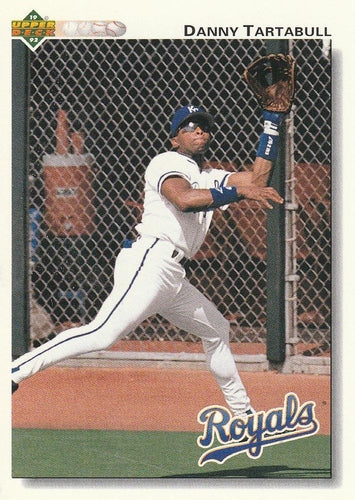 #237 Danny Tartabull - Kansas City Royals - 1992 Upper Deck Baseball