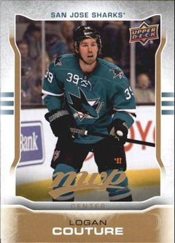 #237 Logan Couture - San Jose Sharks - 2014-15 Upper Deck MVP Hockey